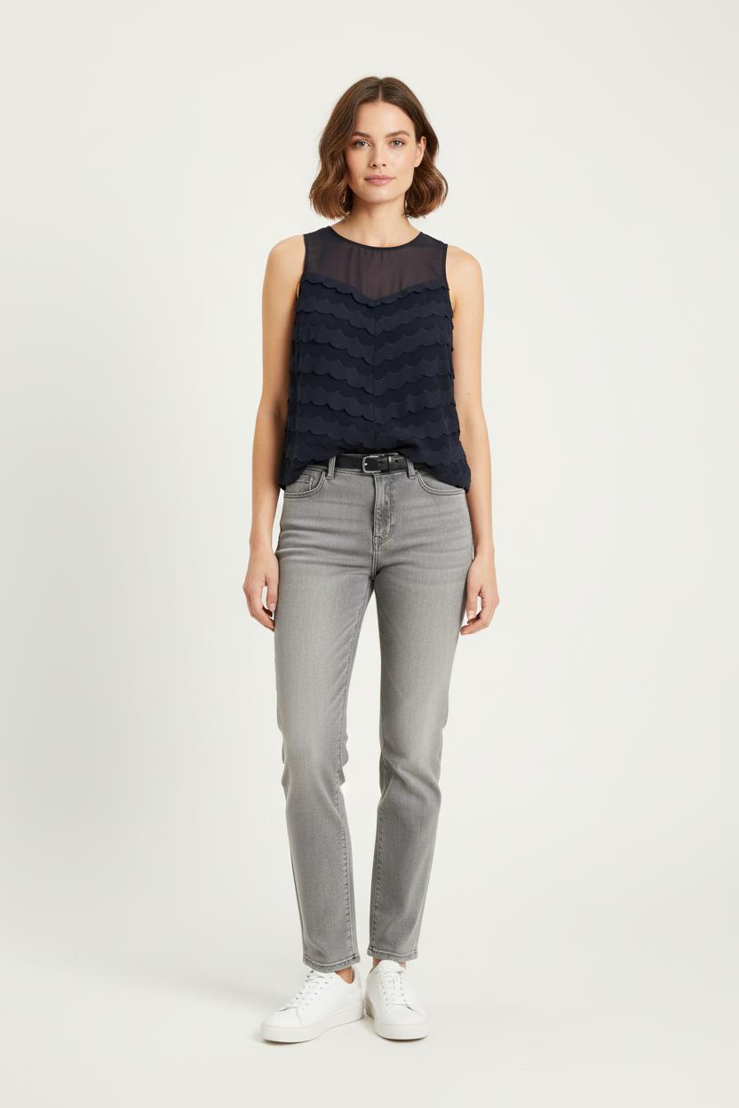 Débardeur Bleu - Taille S/36 de la marque Claudie Pierlot | PARAD82776 - Vendu par Paradigme - Image 1