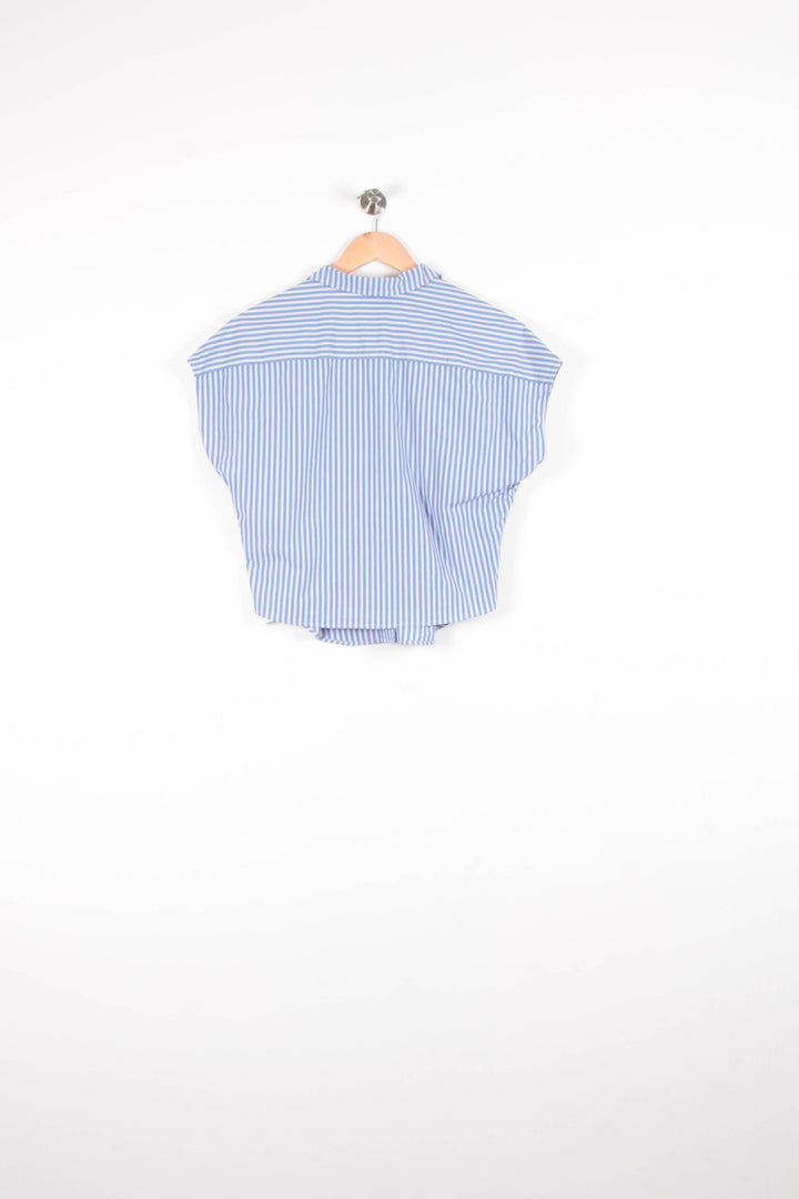 Chemisette Bleu et Blanc - Taille S/36 de la marque Bellerose | PARAD82777 - Vendu par Paradigme - Image 4