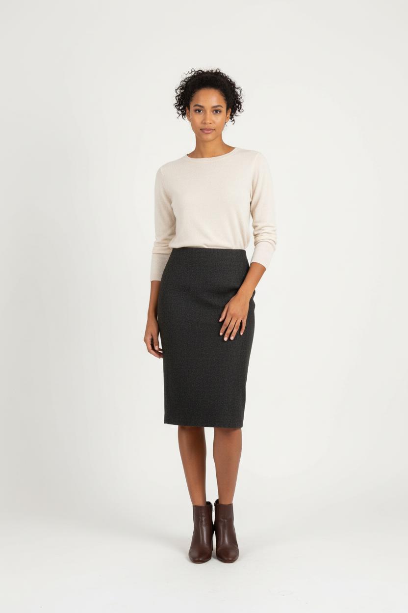Jupe Midi Noire - Taille XL/42 de la marque ZAPA | PARAD82786 - Vendu par Paradigme - Image 1