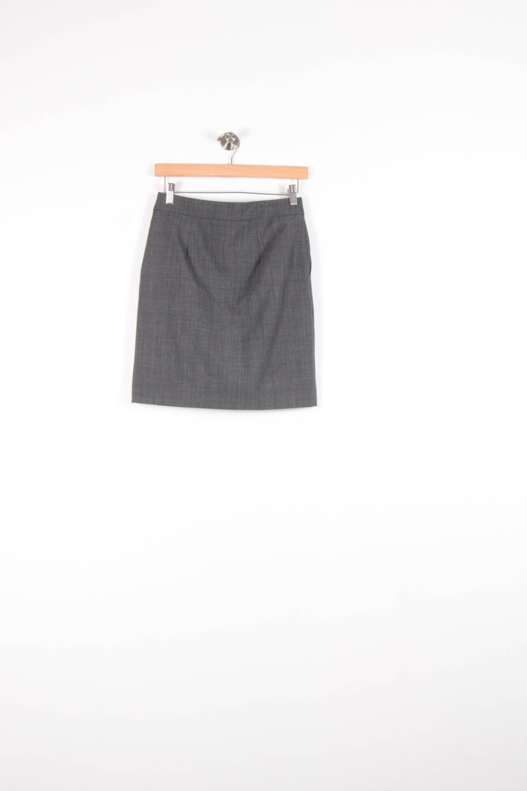 Jupe Droite Grise - Taille S/36 de la marque ZAPA | PARAD82788 - Vendu par Paradigme - Image 4