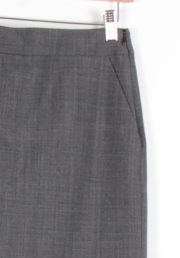 Jupe Droite Grise - Taille S/36 de la marque ZAPA | PARAD82788 - Vendu par Paradigme - Image 3