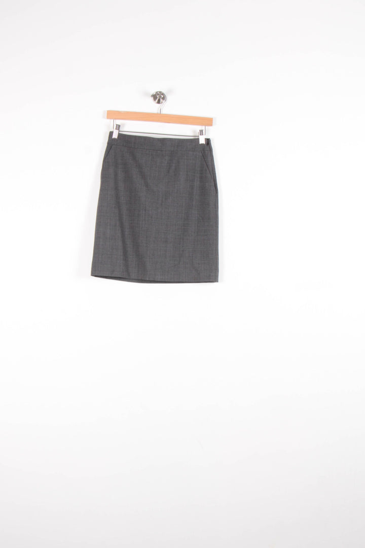 Jupe Droite Grise - Taille S/36 de la marque ZAPA | PARAD82788 - Vendu par Paradigme - Image 2