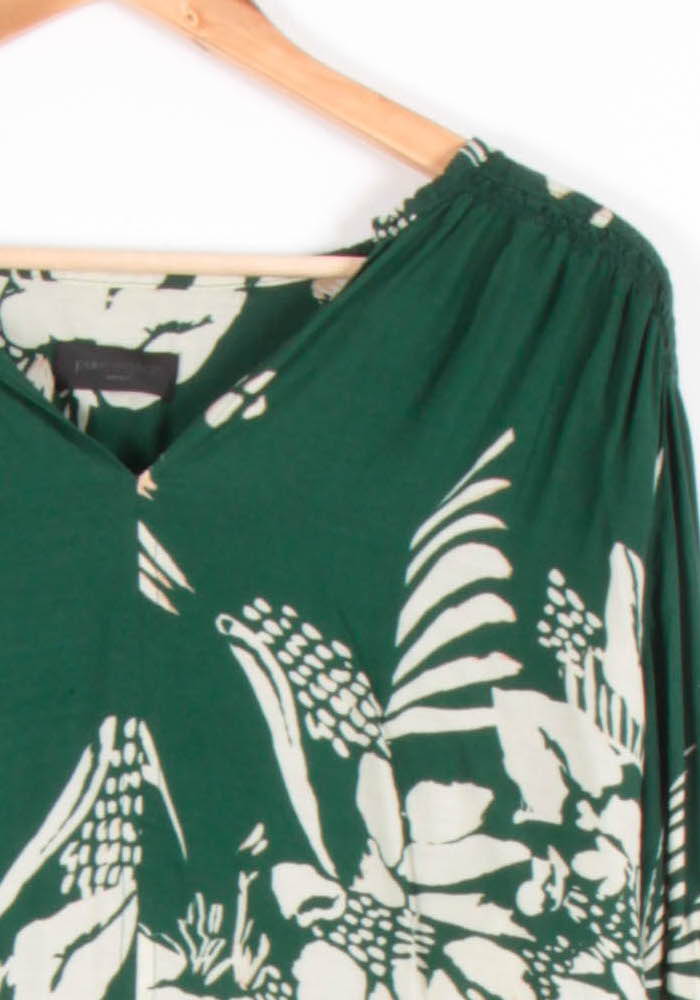 Blouse Verte et Blanche - Taille M/38 de la marque IKKS | PARAD82796 - Vendu par Paradigme - Image 3