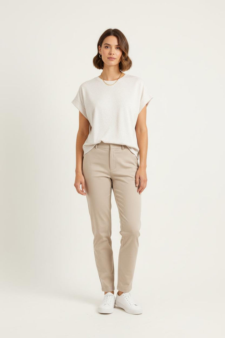 Pull Doré - Taille XL/42 de la marque La Fée Maraboutée | PARAD82801 - Vendu par Paradigme - Image 1