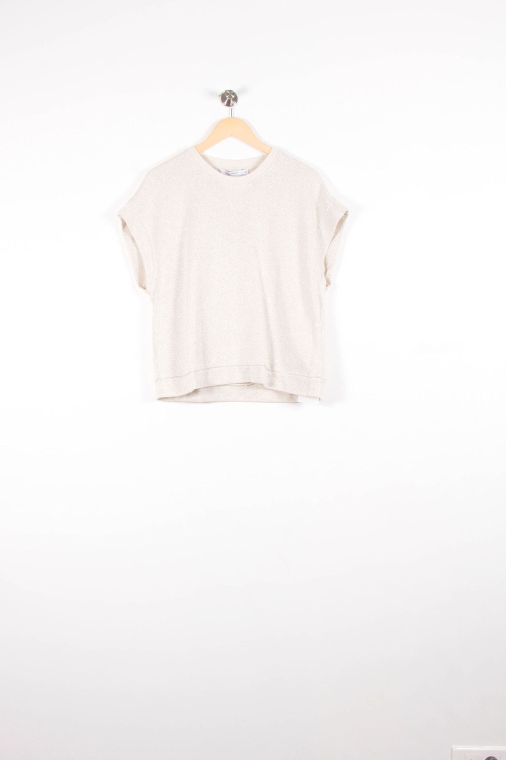 Pull Doré - Taille XL/42 de la marque La Fée Maraboutée | PARAD82801 - Vendu par Paradigme - Image 2