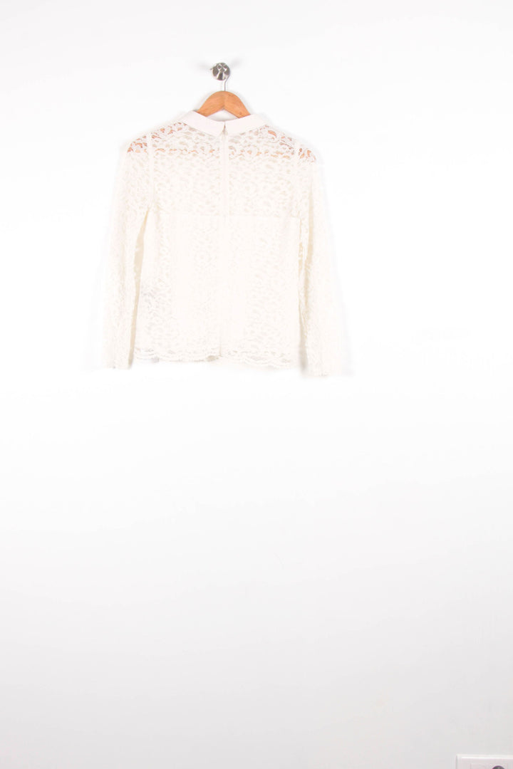 Blouse Blanche - Taille S/36 de la marque The Kooples | PARAD82807 - Vendu par Paradigme - Image 4