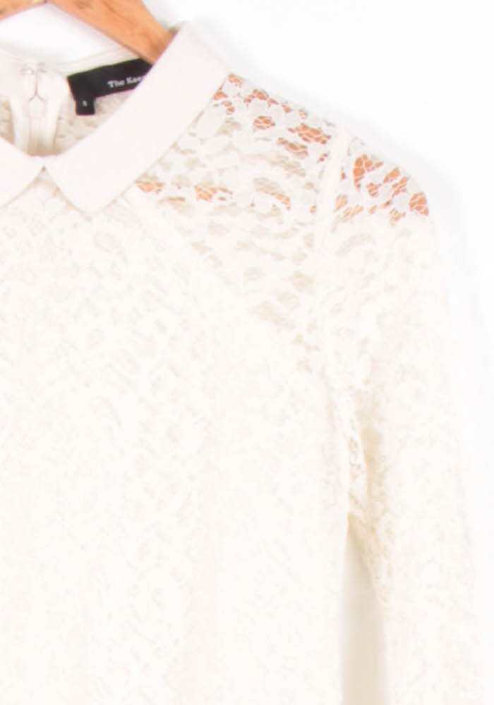 Blouse Blanche - Taille S/36 de la marque The Kooples | PARAD82807 - Vendu par Paradigme - Image 3