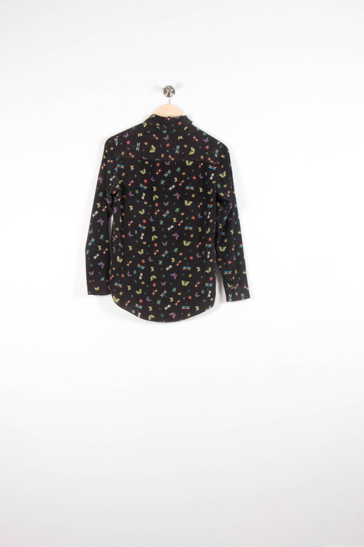 Chemise Noire et Multicolore - Taille XS/34 de la marque The Kooples | PARAD82814 - Vendu par Paradigme - Image 4
