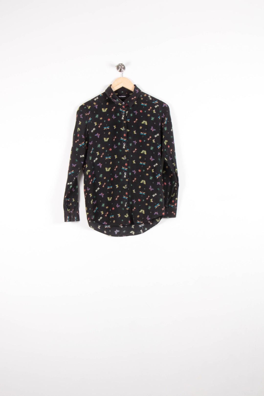 Chemise Noire et Multicolore - Taille XS/34 de la marque The Kooples | PARAD82814 - Vendu par Paradigme - Image 2