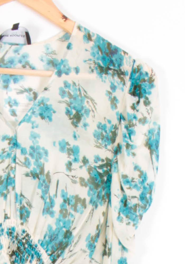 Blouse Blanc et Bleu - Taille S/36 de la marque The Kooples | PARAD82815 - Vendu par Paradigme - Image 3