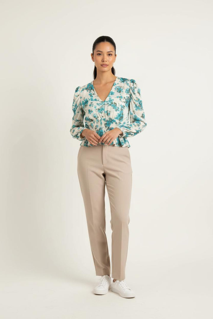 Blouse Blanc et Bleu - Taille S/36 de la marque The Kooples | PARAD82815 - Vendu par Paradigme - Image 1