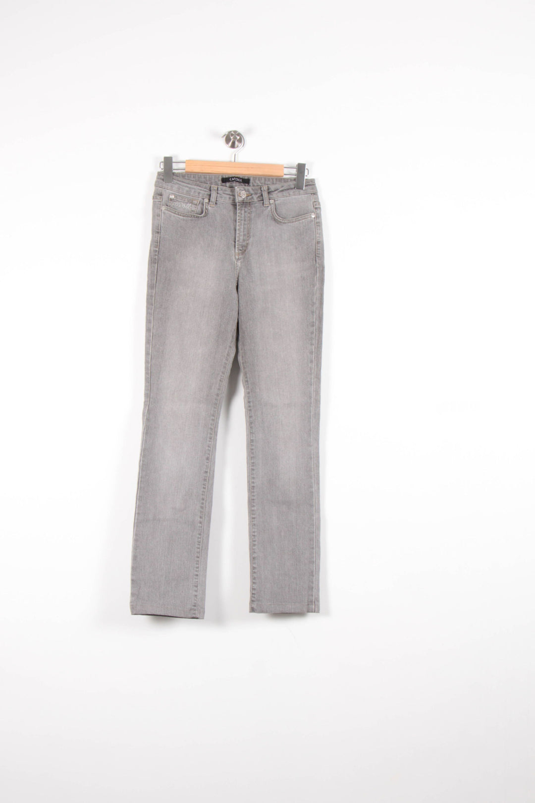 Jean Gris - Taille M/38 de la marque Caroll | PARAD82821 - Vendu par Paradigme - Image 2