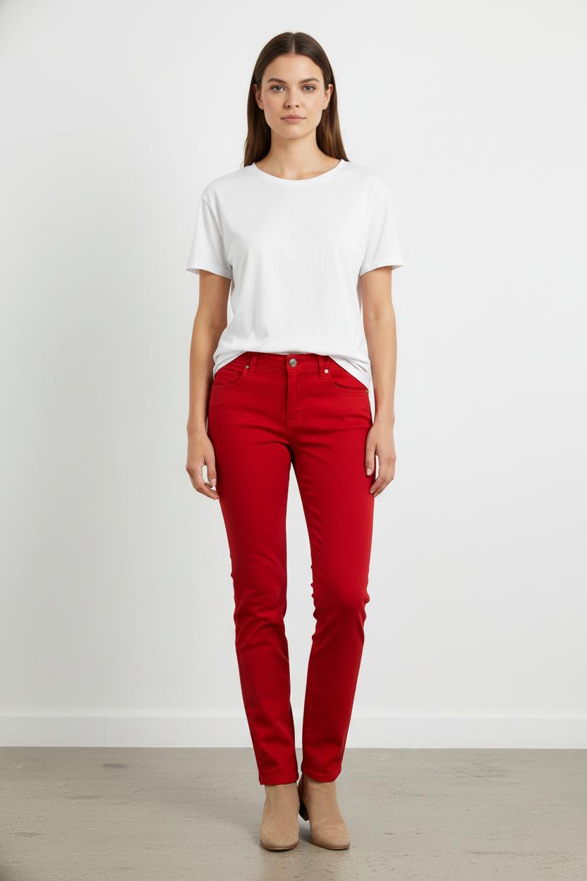 Jean Rouge - Taille M/38 de la marque Caroll | PARAD82823 - Vendu par Paradigme - Image 1