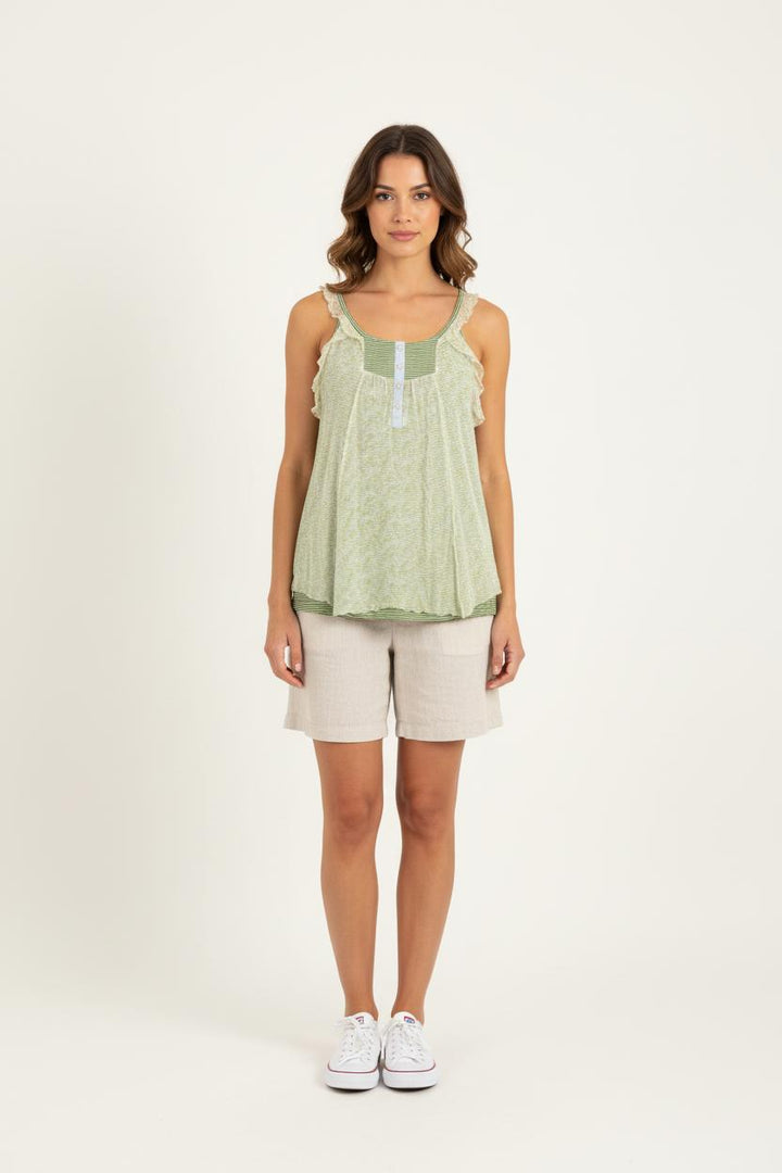 Blouse Verte - Taille T.U. de la marque One Step | PARAD82825 - Vendu par Paradigme - Image 1