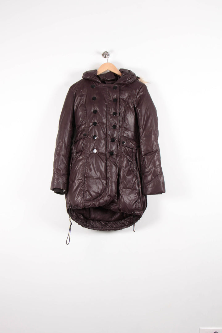 Doudoune Marron - Taille M/38 de la marque La Fée Maraboutée | PARAD82826 - Vendu par Paradigme - Image 2