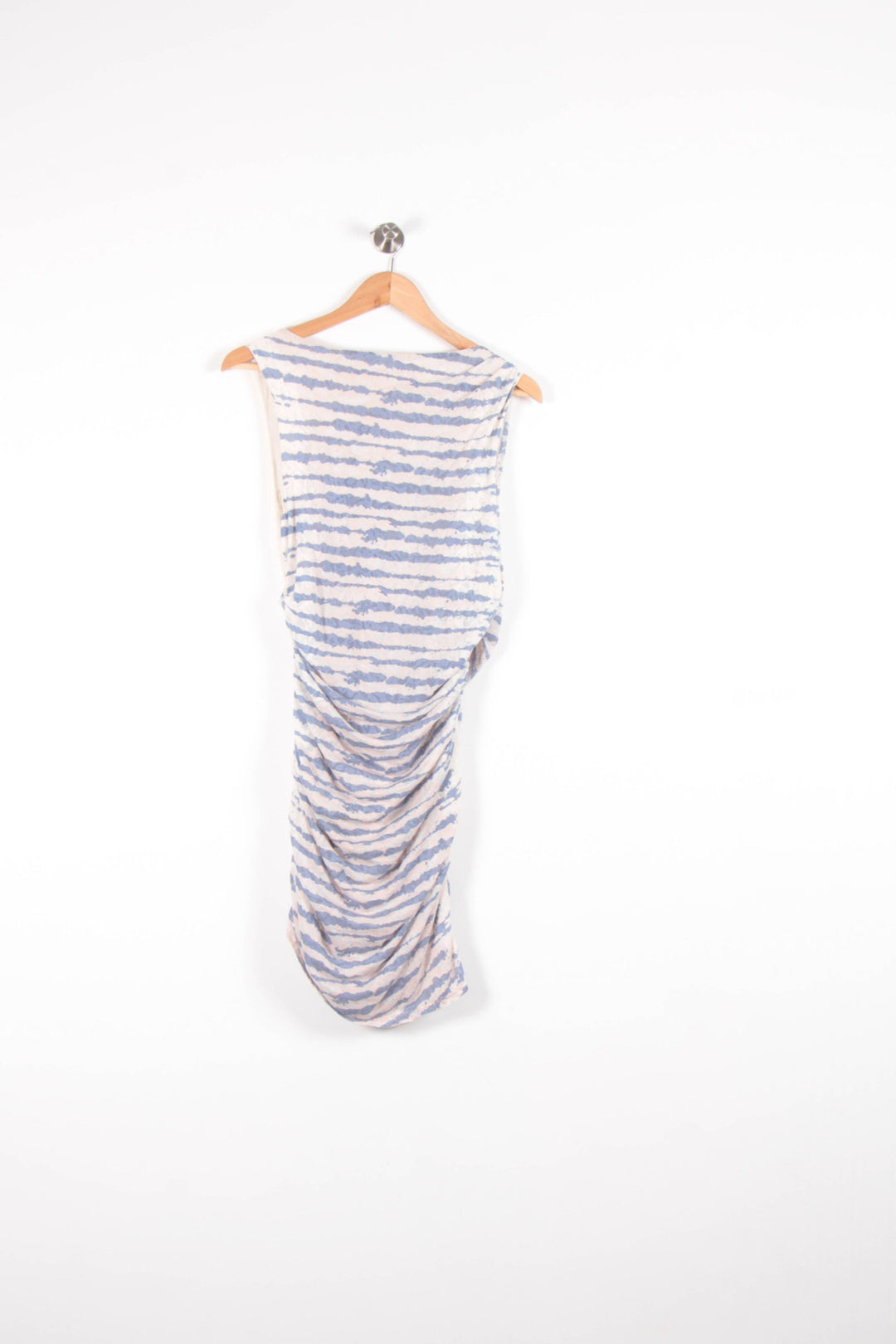 Robe Courte Beige et Bleue - Taille S/36 de la marque Zadig&Voltaire | PARAD82829 - Vendu par Paradigme - Image 4