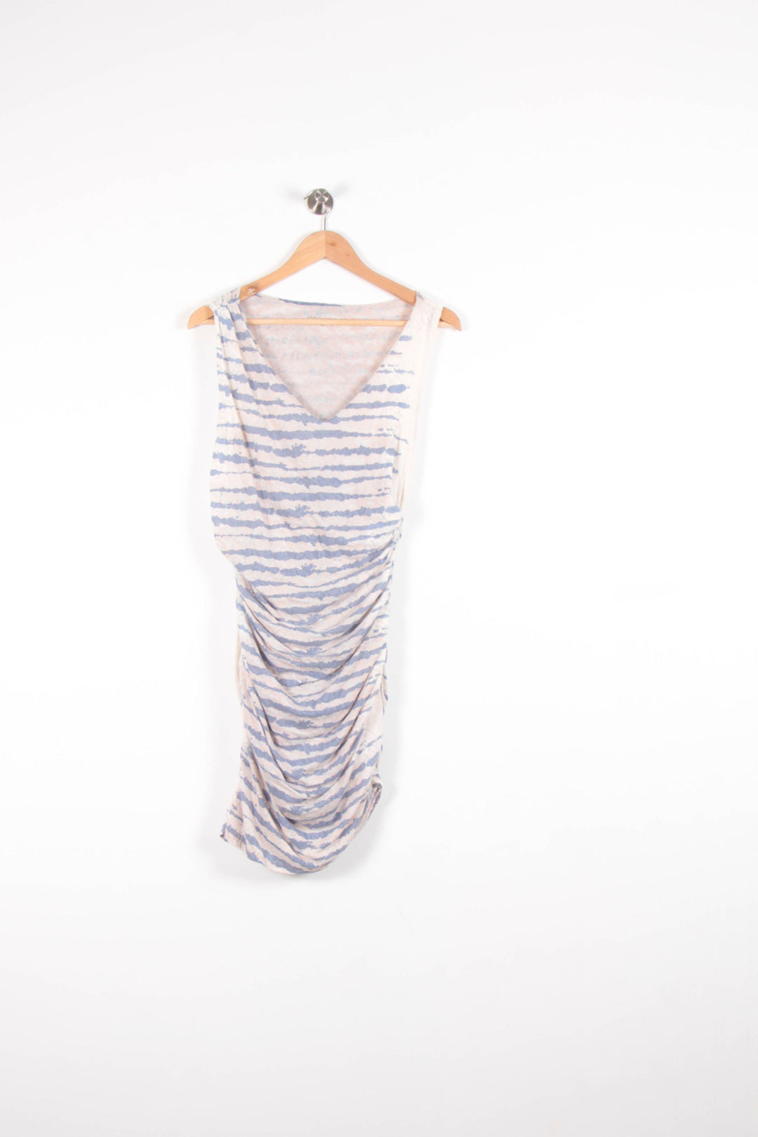 Robe Courte Beige et Bleue - Taille S/36 de la marque Zadig&Voltaire | PARAD82829 - Vendu par Paradigme - Image 2
