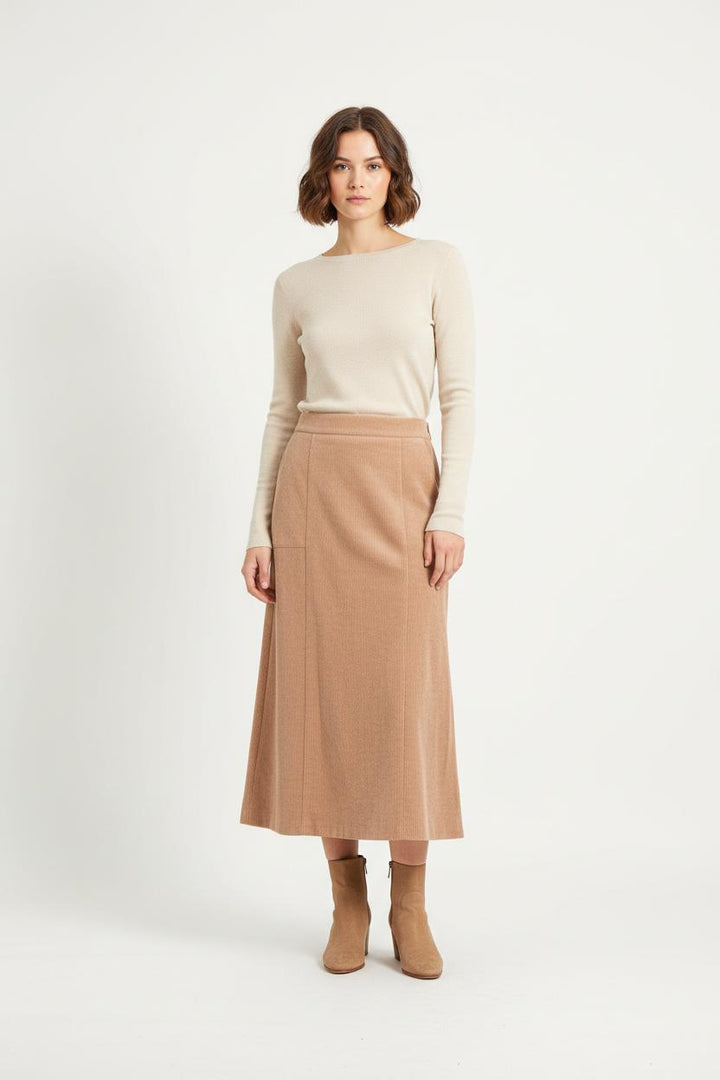 Jupe Longue Beige - Taille XXL/44 de la marque La Fée Maraboutée | PARAD82833 - Vendu par Paradigme - Image 1