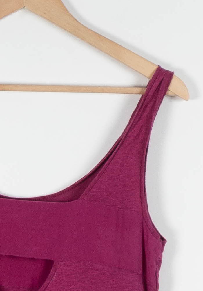 Débardeur Bordeaux - Taille S/36 de la marque Sandro | PARAD82839 - Vendu par Paradigme - Image 3