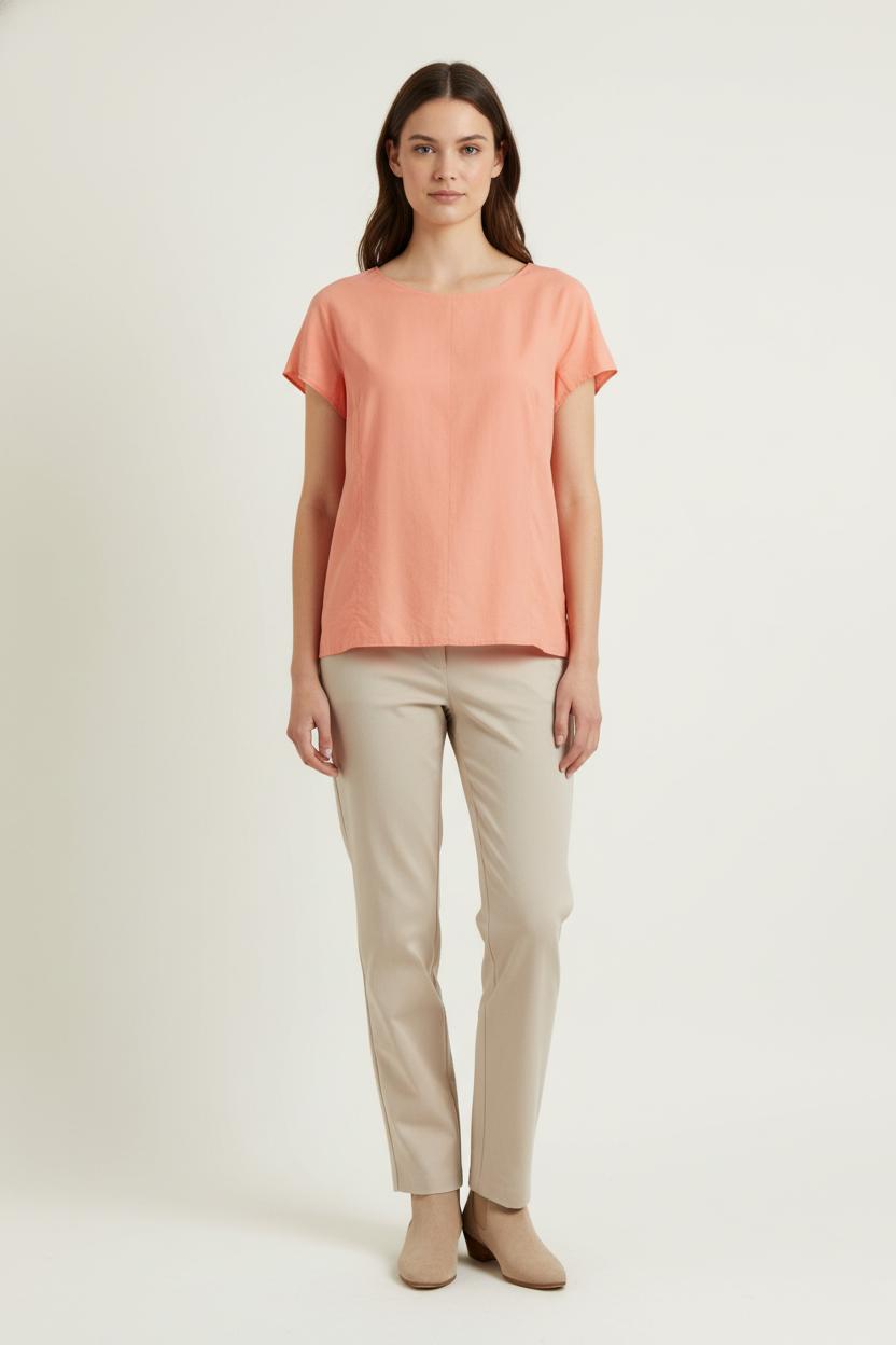 Blouse Rose - Taille M/38 de la marque Tara Jarmon | PARAD82843 - Vendu par Paradigme - Image 1