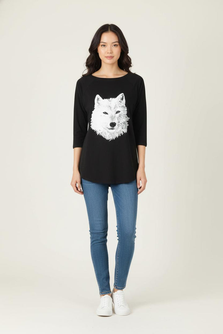 Tee-shirt Noir et Blanc - Taille S/36 de la marque Paul & Joe Sister | PARAD82845 - Vendu par Paradigme - Image 1