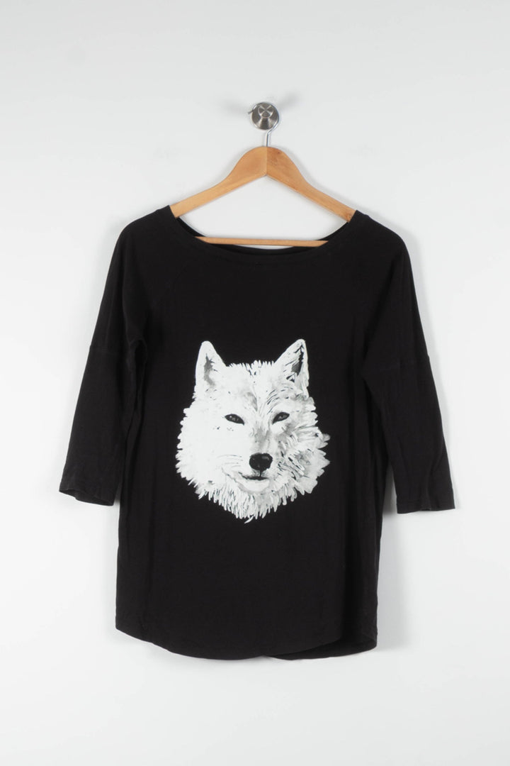 Tee-shirt Noir et Blanc - Taille S/36 de la marque Paul & Joe Sister | PARAD82845 - Vendu par Paradigme - Image 2