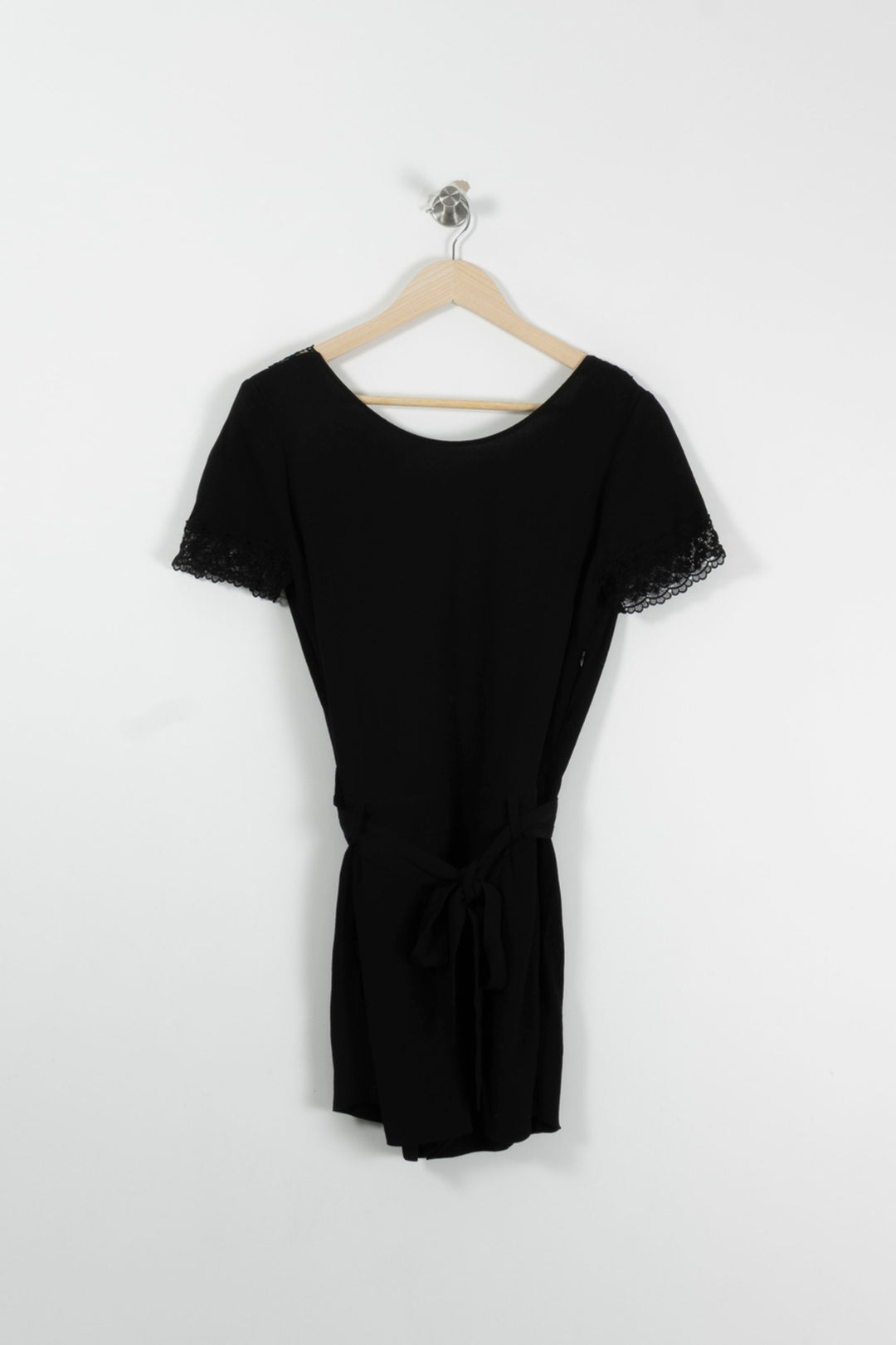 Combishort Noir - Taille M/38 de la marque Sézane | PARAD82847 - Vendu par Paradigme - Image 2