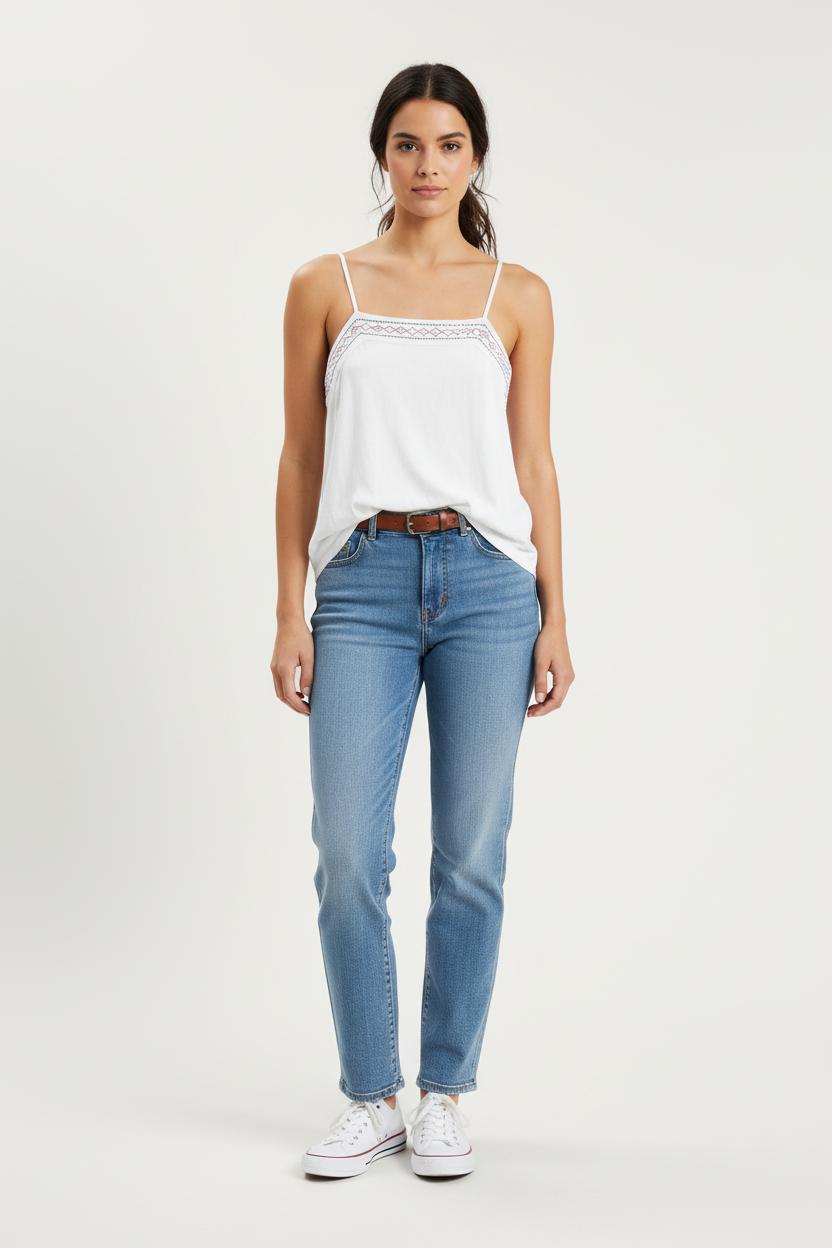 Débardeur Blanc - Taille S/36 de la marque Sézane | PARAD82855 - Vendu par Paradigme - Image 1