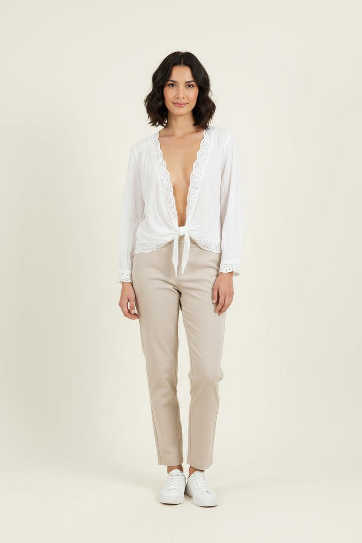 Blouse Blanche - Taille S/36 de la marque Sézane | PARAD82859 - Vendu par Paradigme - Image 1