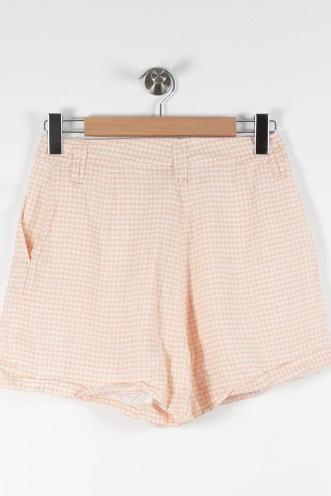 Short à Carreaux Rose et Blanc - Taille M/38 de la marque Sézane | PARAD82862 - Vendu par Paradigme - Image 4