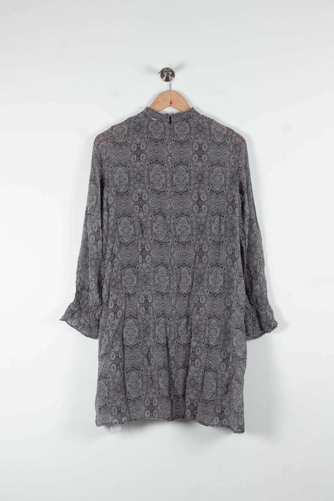 Robe Droite Grise - Taille S/36 de la marque IKKS | PARAD82868 - Vendu par Paradigme - Image 4