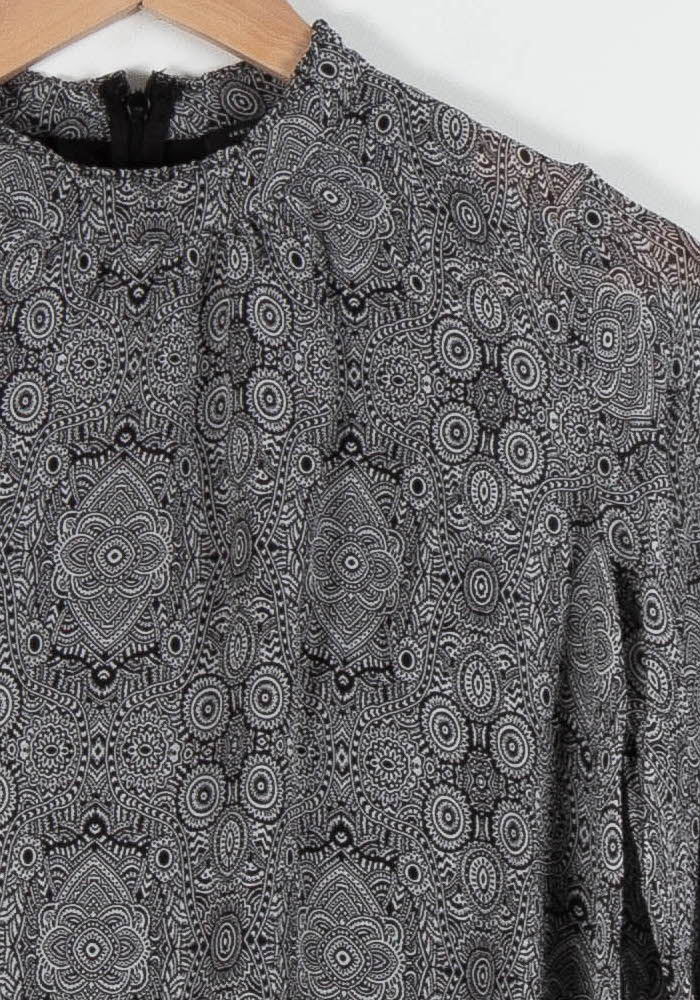 Robe Droite Grise - Taille S/36 de la marque IKKS | PARAD82868 - Vendu par Paradigme - Image 3