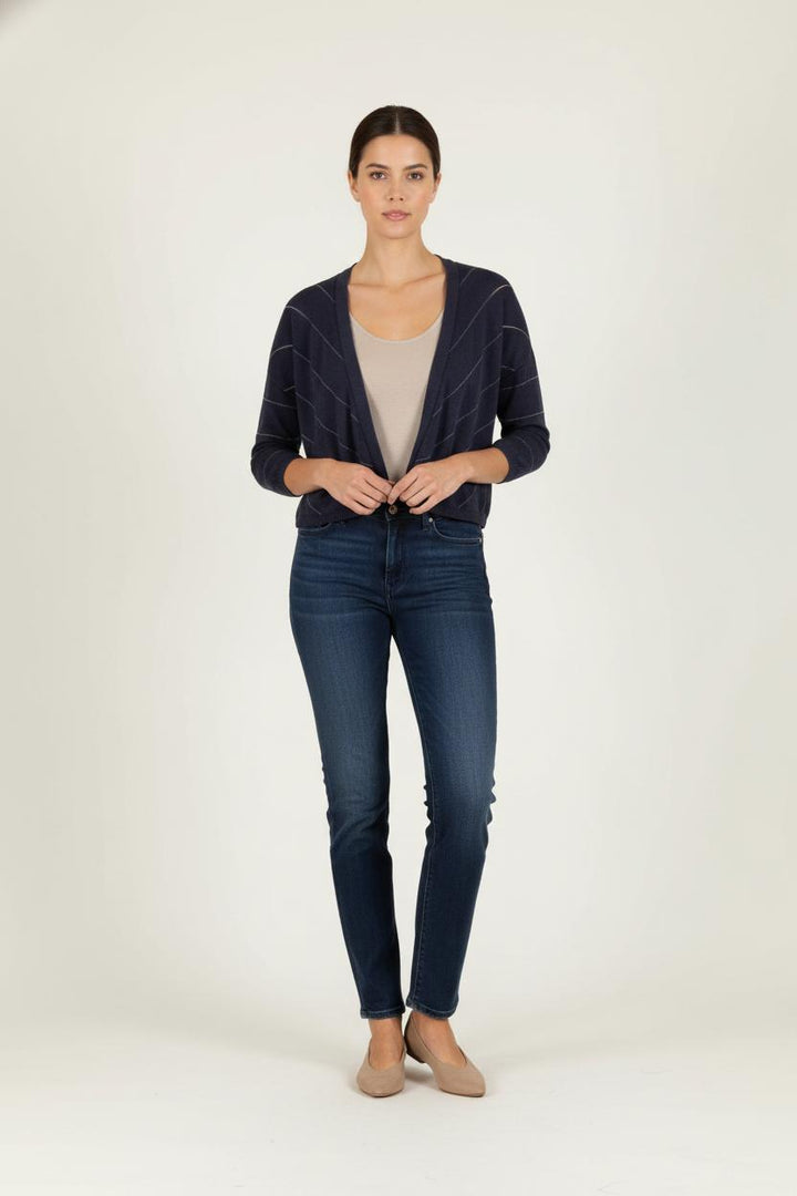 Cardigan Bleu - Taille M/38 de la marque Caroll | PARAD82876 - Vendu par Paradigme - Image 1