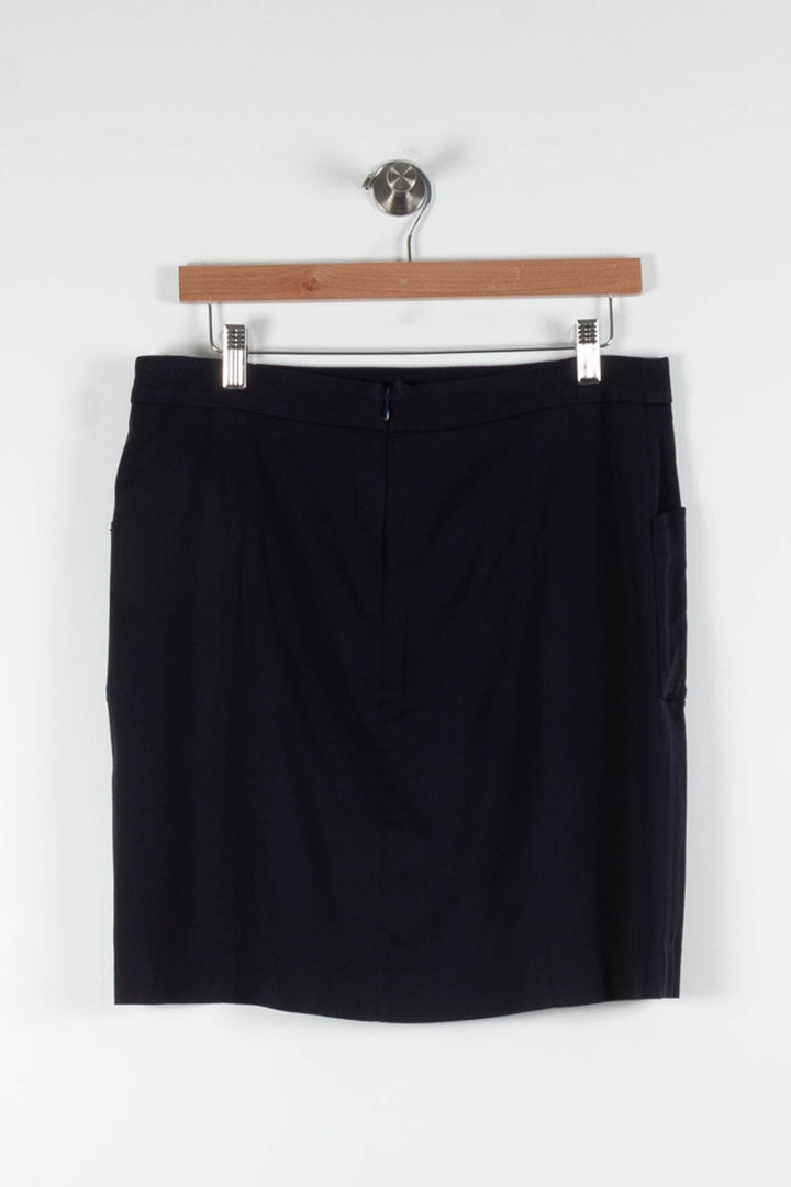 Jupe Courte Bleue - Taille L/40 de la marque Galeries Lafayette | PARAD82878 - Vendu par Paradigme - Image 4