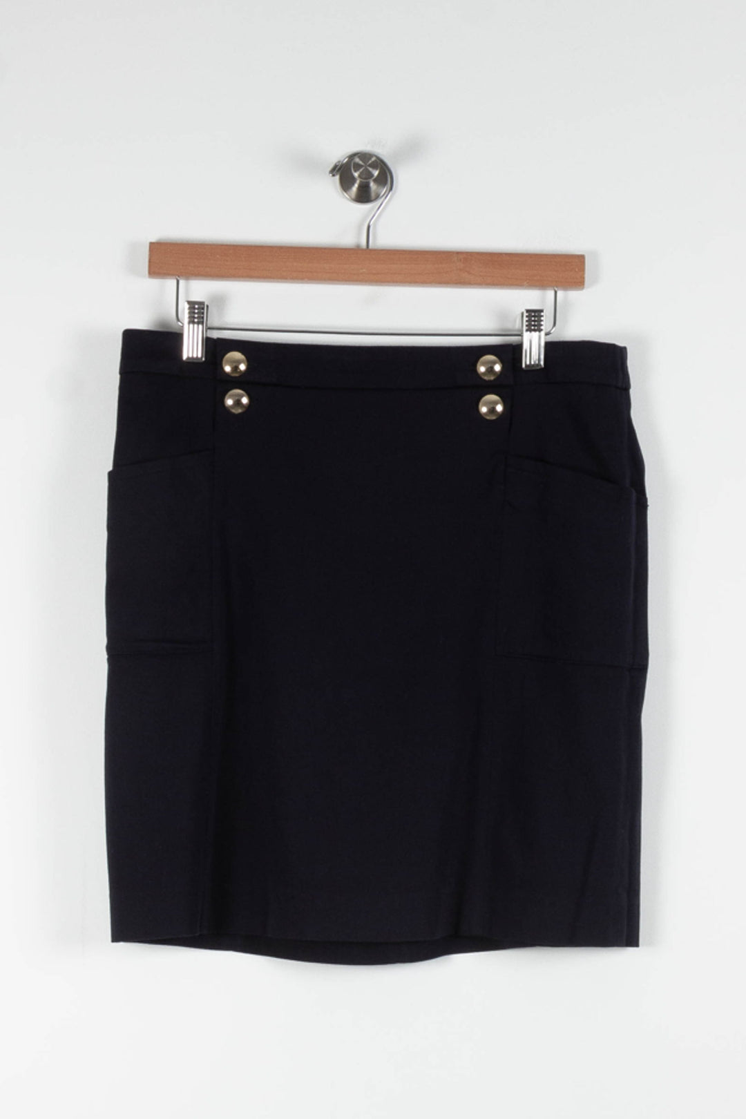Jupe Courte Bleue - Taille L/40 de la marque Galeries Lafayette | PARAD82878 - Vendu par Paradigme - Image 2