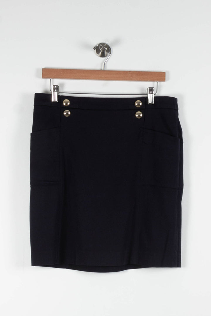 Jupe Courte Bleue - Taille L/40 de la marque Galeries Lafayette | PARAD82878 - Vendu par Paradigme - Image 2
