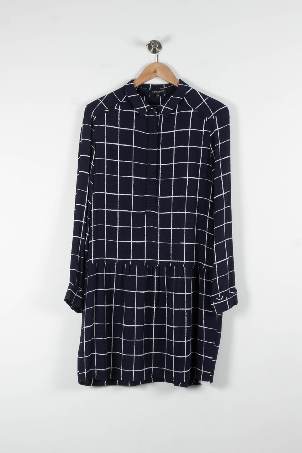 Robe Courte Bleu et Blanc - Taille L/40 de la marque Caroll | PARAD82880 - Vendu par Paradigme - Image 2