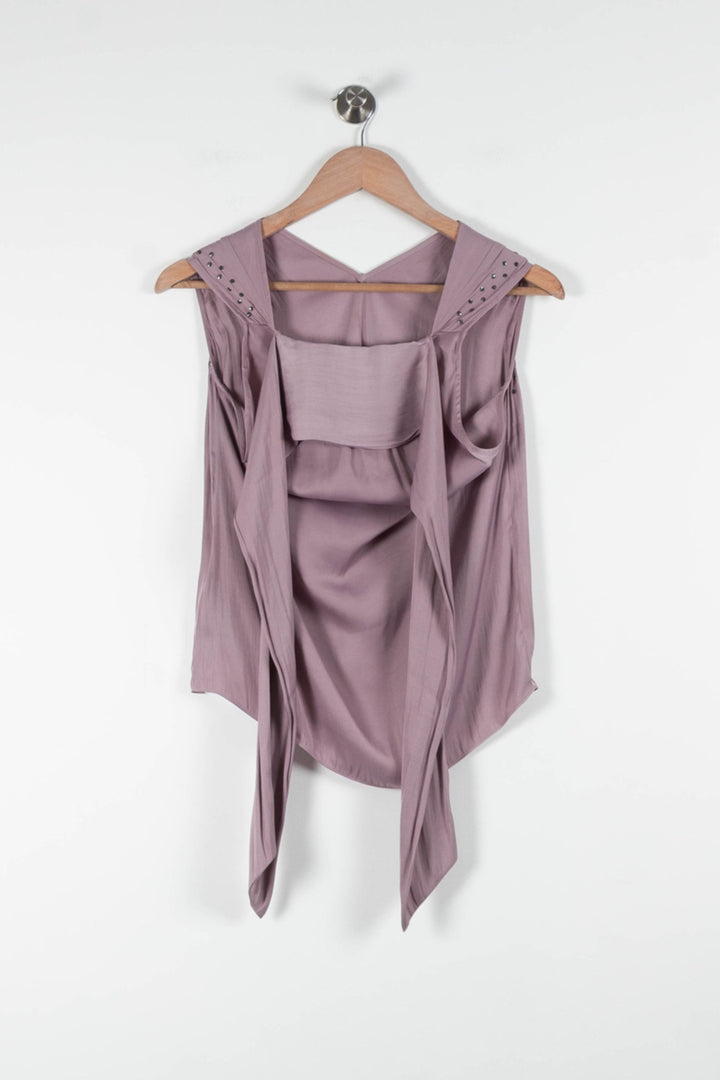 Blouse Rose - Taille XS/34 de la marque IKKS | PARAD82882 - Vendu par Paradigme - Image 4