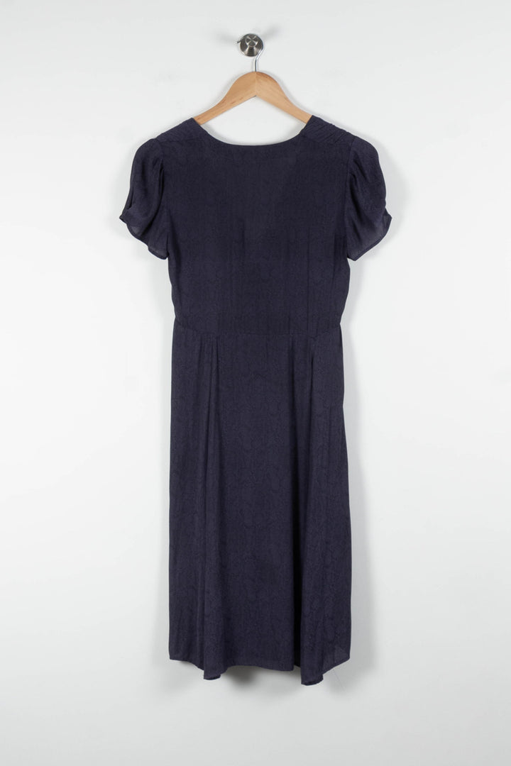 Robe Boutonnée Bleue - Taille XS/34 de la marque ZAPA | PARAD82883 - Vendu par Paradigme - Image 4