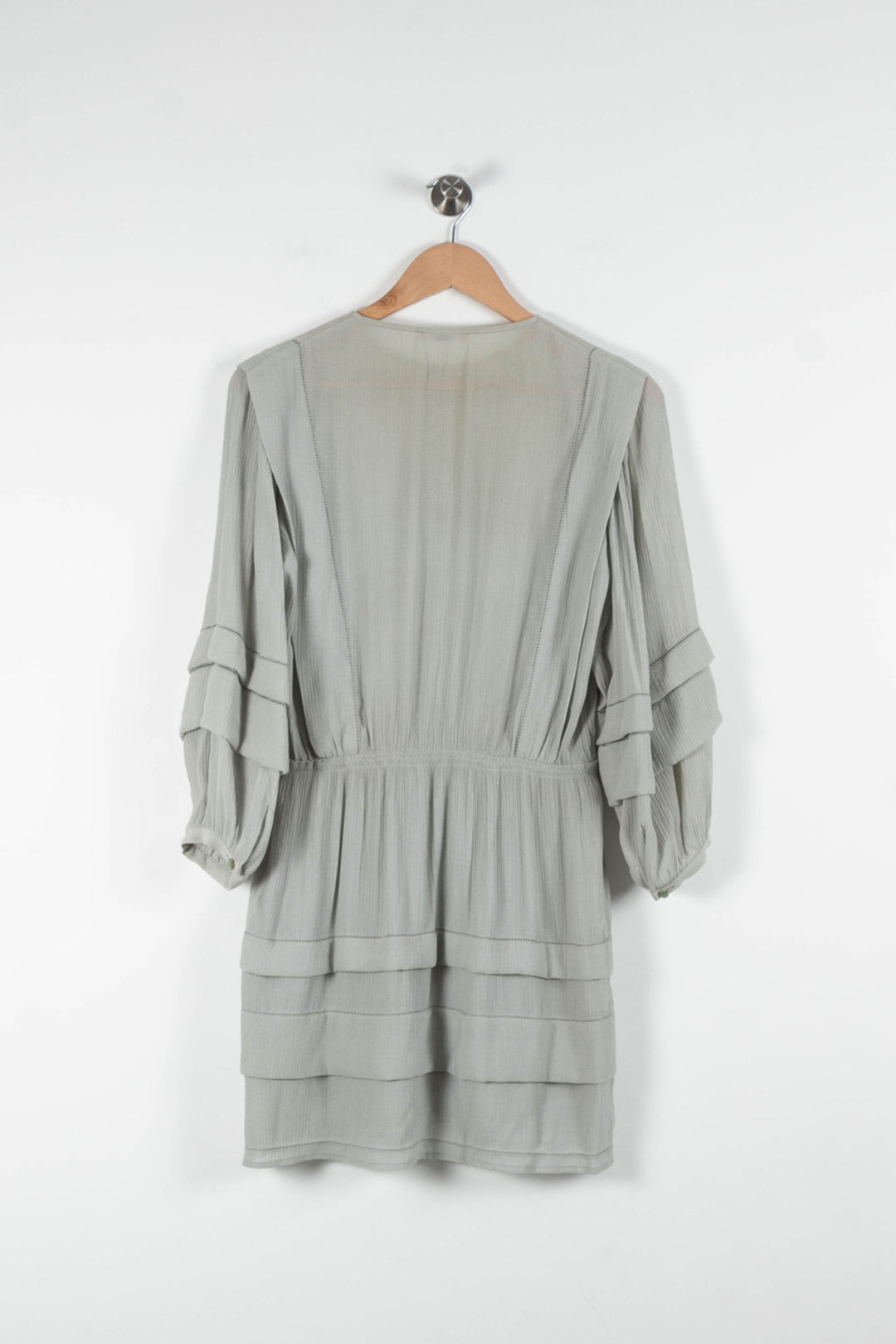Robe Courte Verte - Taille XS/34 de la marque Sessùn | PARAD82888 - Vendu par Paradigme - Image 4