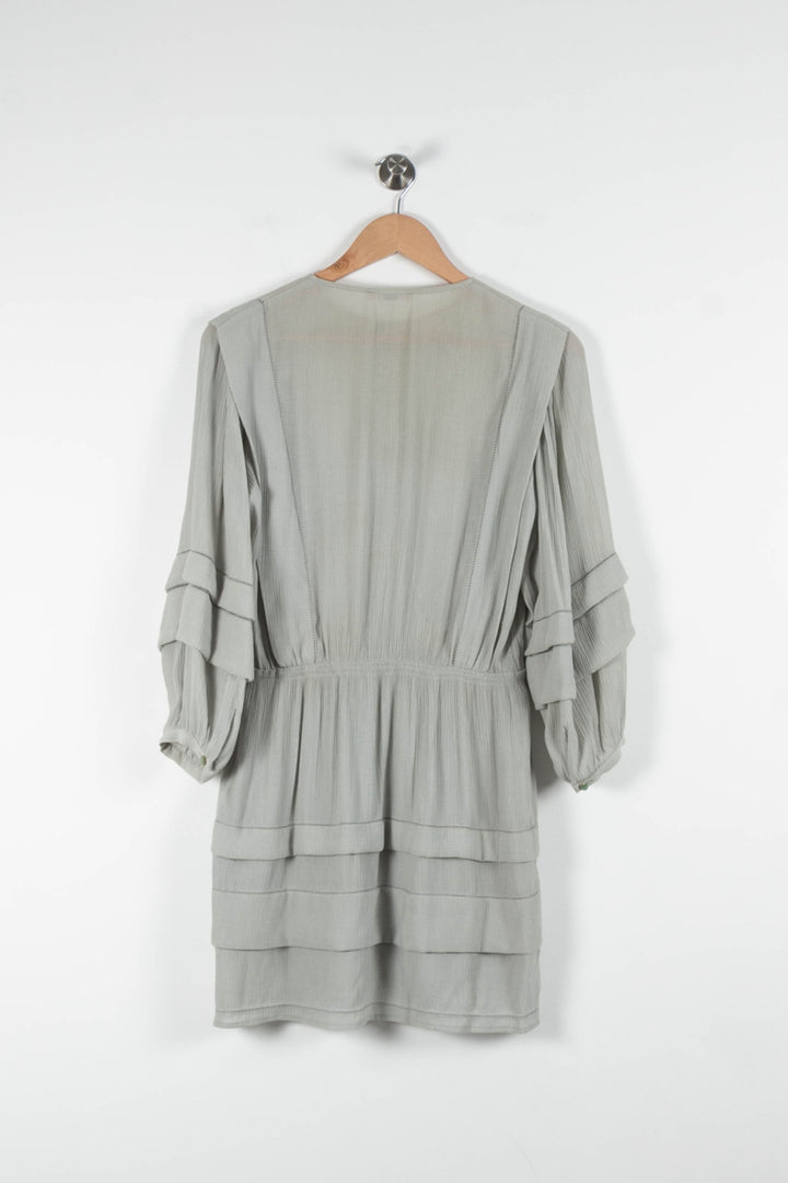 Robe Courte Verte - Taille XS/34 de la marque Sessùn | PARAD82888 - Vendu par Paradigme - Image 4