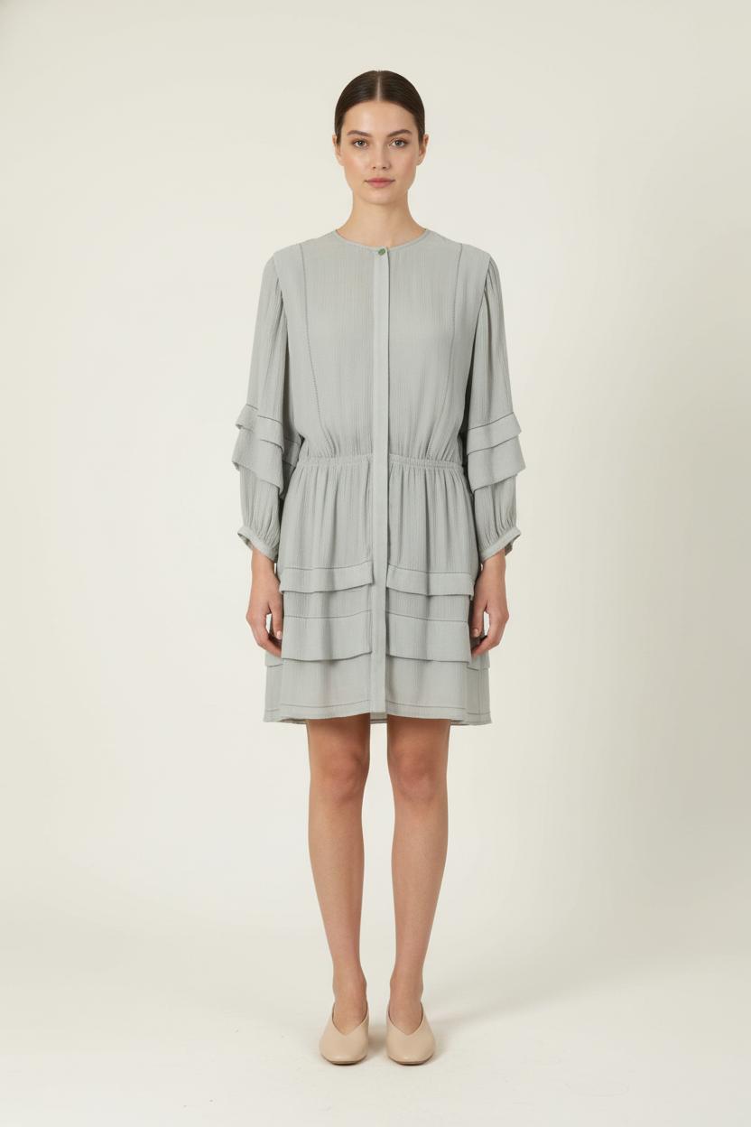 Robe Courte Verte - Taille XS/34 de la marque Sessùn | PARAD82888 - Vendu par Paradigme - Image 1