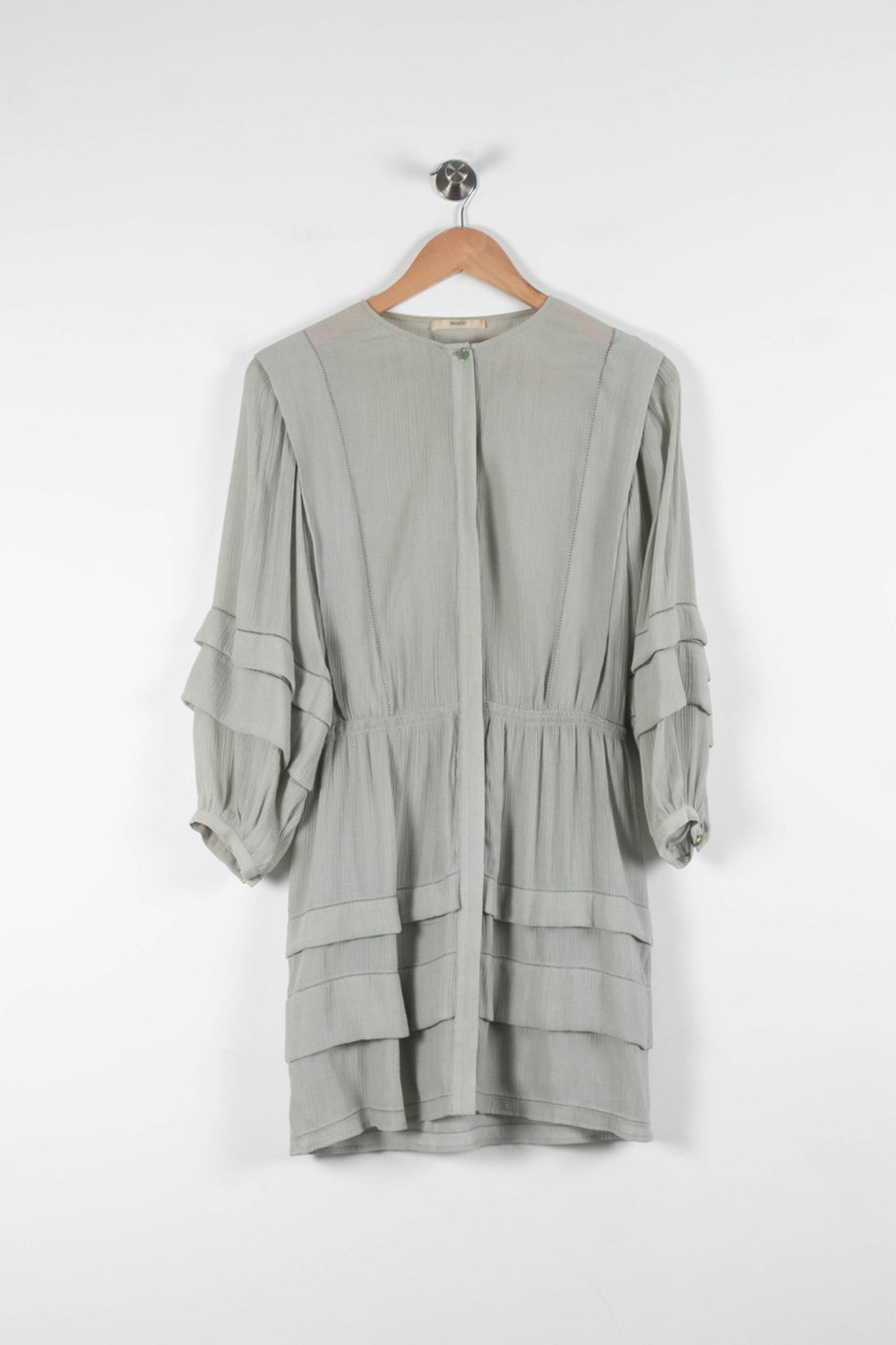 Robe Courte Verte - Taille XS/34 de la marque Sessùn | PARAD82888 - Vendu par Paradigme - Image 2