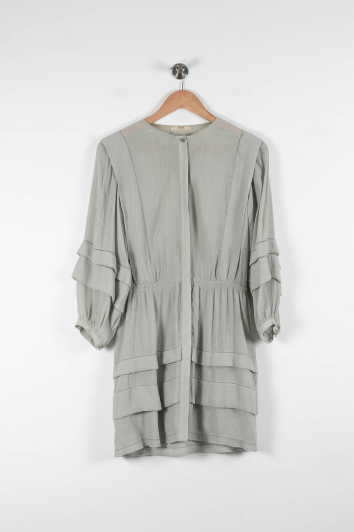 Robe Courte Verte - Taille XS/34 de la marque Sessùn | PARAD82888 - Vendu par Paradigme - Image 2
