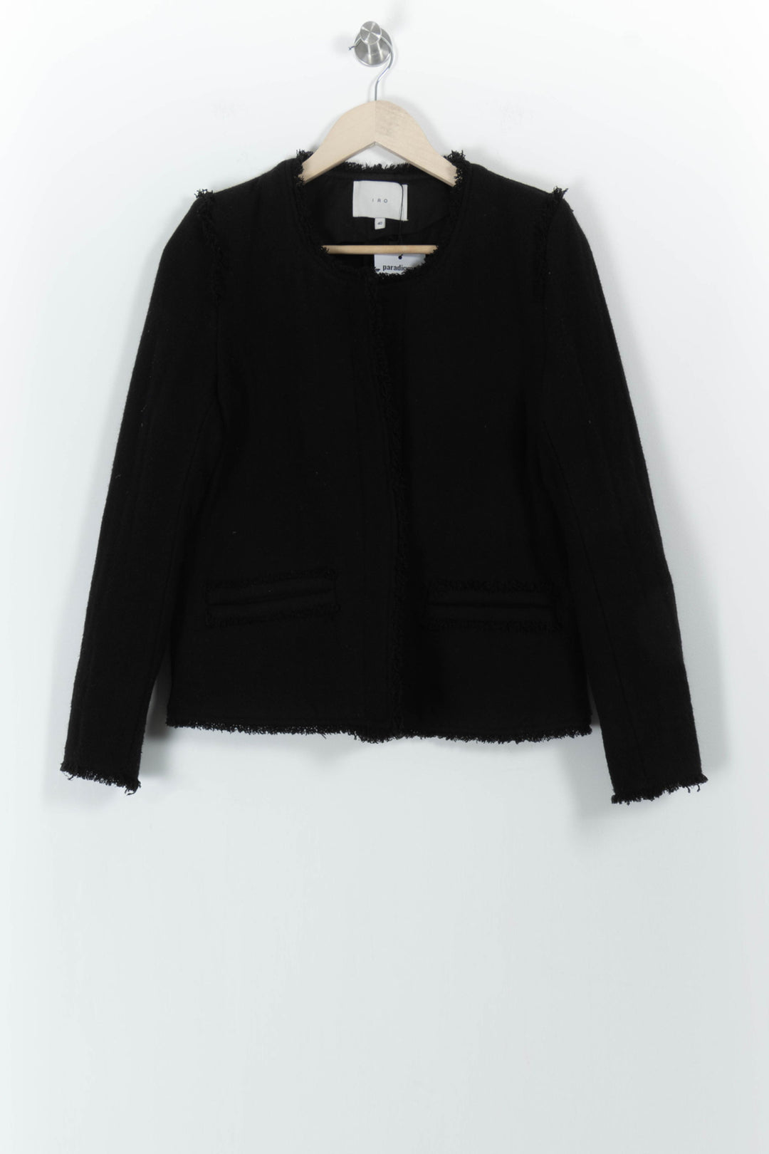 Veste Noire - Taille L/40 de la marque IRO | PARAD82913 - Vendu par Paradigme - Image 2