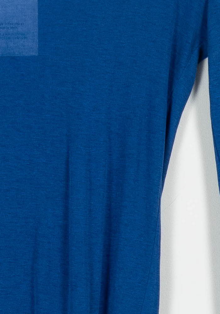 T-shirt Manches Longues Bleu - Taille L/40 de la marque American Vintage | PARAD82915 - Vendu par Paradigme - Image 3