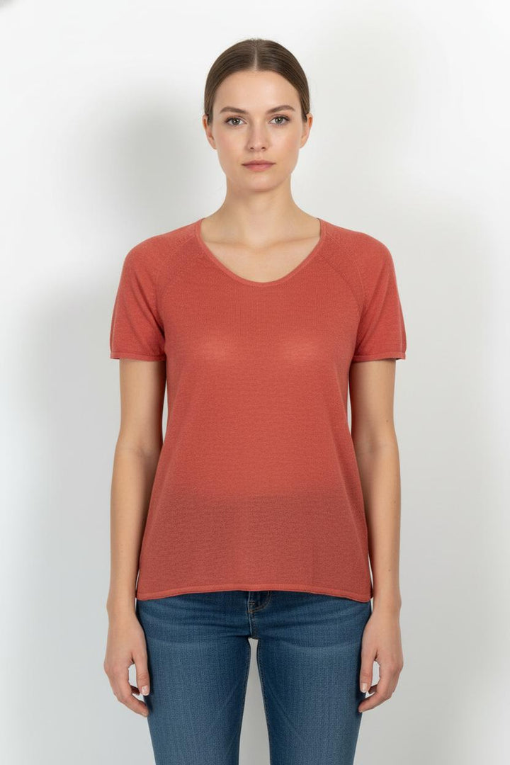 T-shirt Rose - Taille M/38 de la marque Gerard Darel | PARAD82936 - Vendu par Paradigme - Image 1