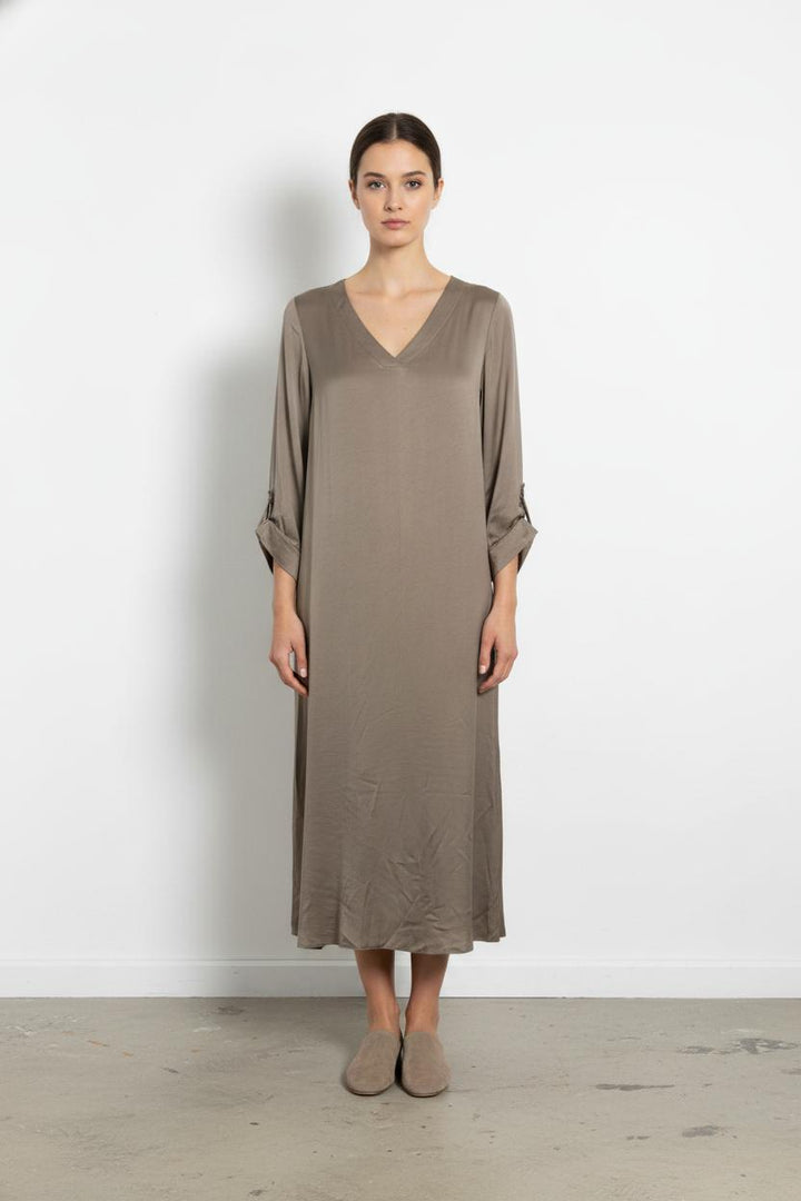Robe Longue Beige - Taille M/38 de la marque Rodier | PARAD82953 - Vendu par Paradigme - Image 1