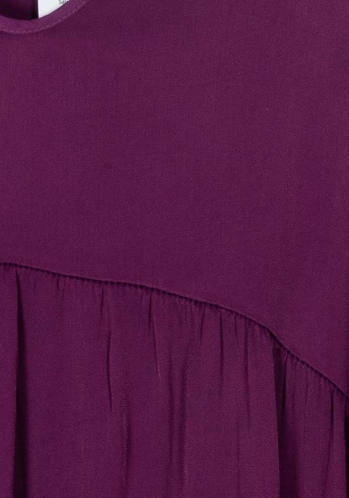 Robe Courte Violette - Taille M/38 de la marque Rodier | PARAD82954 - Vendu par Paradigme - Image 3
