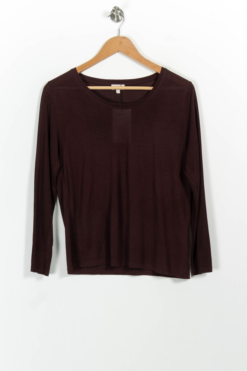 T-shirt Manches Longues Bordeaux - Taille S/36 de la marque Pablo | PARAD82957 - Vendu par Paradigme - Image 2